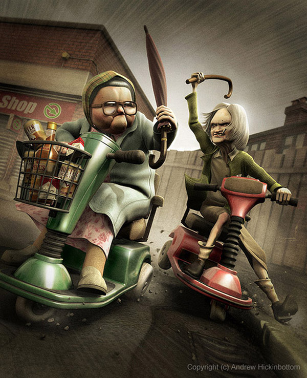 3d character design illustration